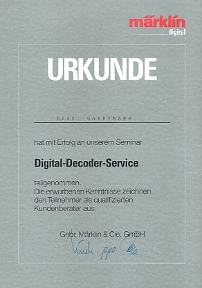 Märklin Decoder-Service